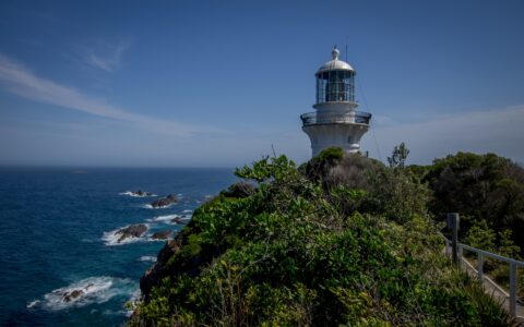 High On The Cliff, Sugarloaf Point Lighthouse, NSW, Australia