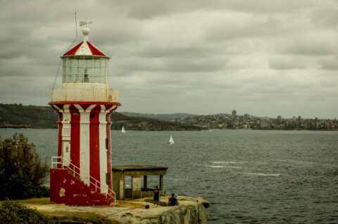 Hornby Lighthouse On The South Head, Sydney, NSW, Australia