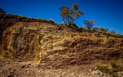 Ochre Pits In Tjoritja – West MacDonnell National Park, NT, Australia