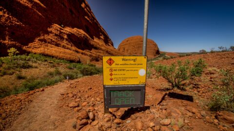 On The Valley Of The Winds Trail, Kata Tjuta, NT, Australia