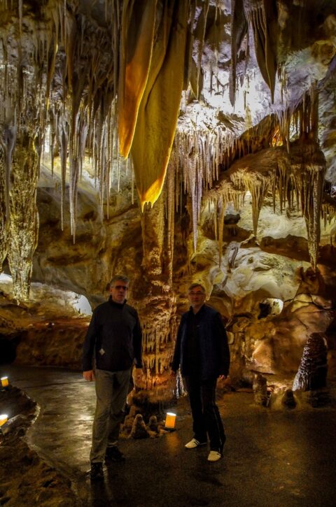 Ranko And rrasha In Tantanoola Caves, SA, Australia