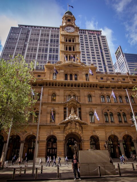 Ranko At Cenotaph In Front Of General Post Office, Sydney, NSW, Australia