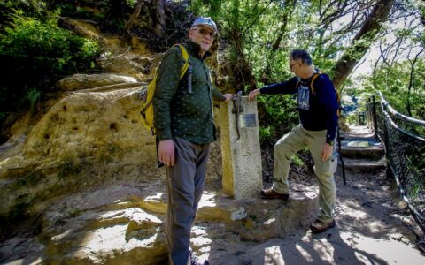 Ranko & rrasha Near Wentworth Falls, Blue Mountains, NSW, Australia