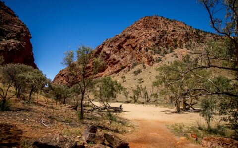 Short Trail To Simpsons Gap In Tjoritja – West MacDonnell National Park, NT, Australia
