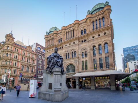 Statue Of Queen Victoria,, Sydney, NSW, Australia