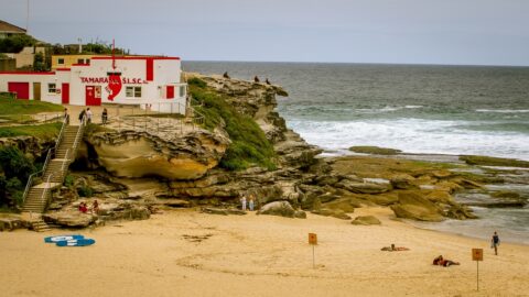 Tamarama Beach On The Trail Between Bondi And Bronte Beach, Sydney, NSW, Australia