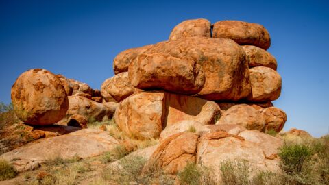 Karlu Karlu, The Devils Marbles, NT, Aboriginal People’s Sacred Land In Central Australia