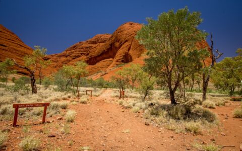 Closed Loop, Only 1.6km To Go To The Parking Lot On The Valley Of The Winds Trail, Kata Tjuta, NT, Australia