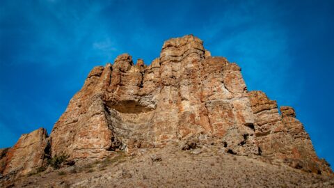 Tower Rocks Of Clarno Unit, John Day Fossil Beds National Monument, OR