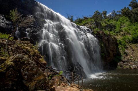 Trail Down To MacKenzie Falls, Grampians National Park, VIC, Australia