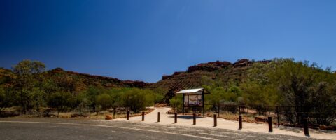 Trailhead In Watarrka National Park (Kings Canyon), NT, Australia
