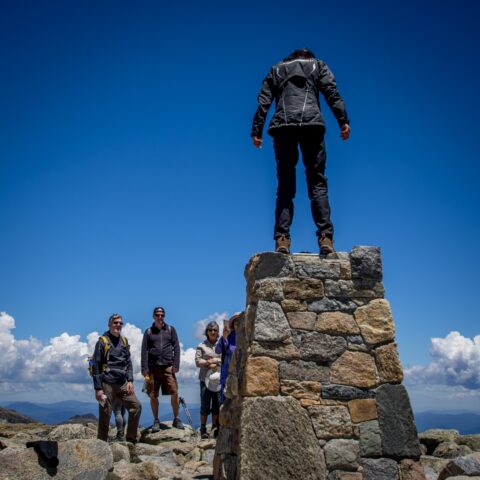 When Climbing To The Top Of  Mount Kozhushko Is Not Enough,  Australian Alps, NSW, Australia