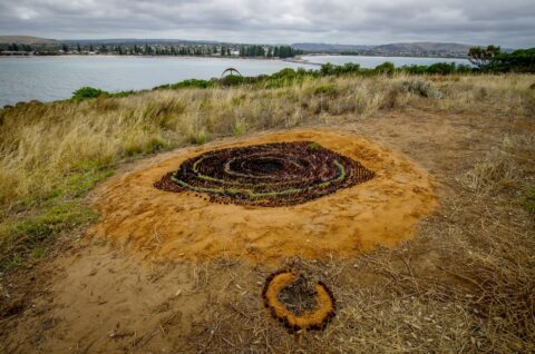 Women Spirit Sculpture On Granite Island, Victor Harbour, SA, Australia
