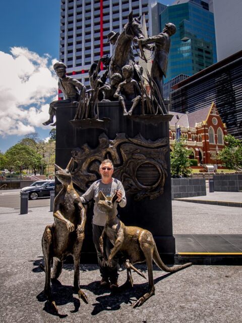 rrasha And Kangaroos, Brisbane, QLD, Australia