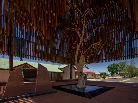 Tree of Knowledge Memorial, Barcaldine, QLD, Australia