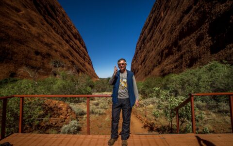 rrasha At The End Of Trail To Wapta Gorge, Kata Tjuta, NT, Australia