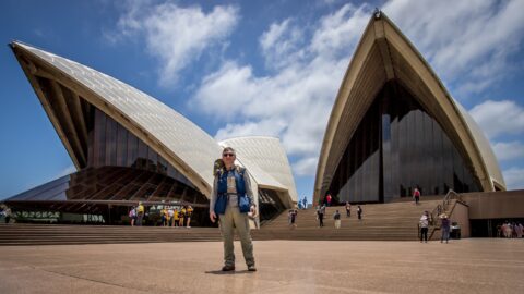 rrasha In Front Of Sydney Opera, Sydney, NSW, Australia