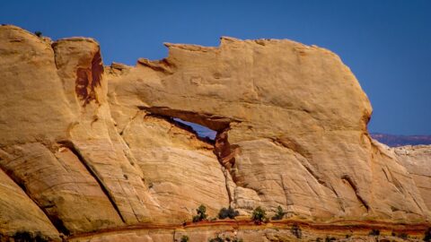 Big Peek-A-Boo Arch in Capitol Reef National Park, UT