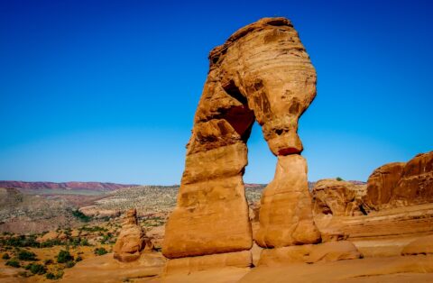 Close Look At Delicate Arch, Arches National Park, UT