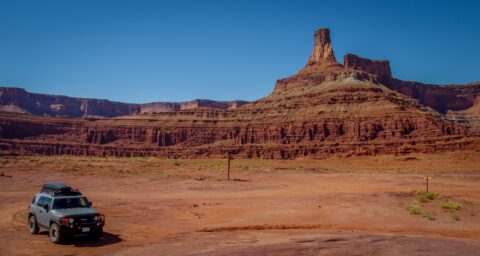 FJ On Potash Trail Near Dead Horse Point, UT