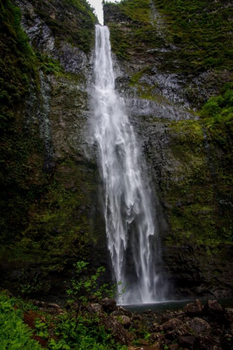 Hanakapi’ai Falls, North-West side of Kauai Island, HI