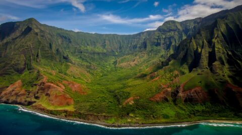 Kalalau Valley And Nā Pali Coast – Blue Hawaiian Helicopter Ride On Kauai Island, HI