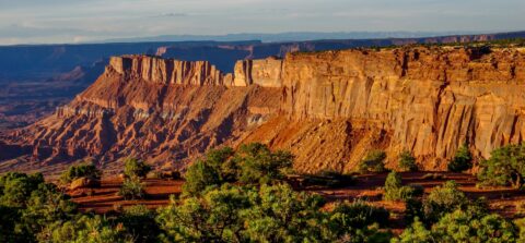 Needles Overlook At Sunset, Canyonlands National Park, UT
