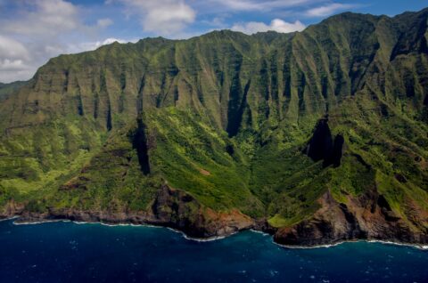 North End Of Nā Pali Coast – Blue Hawaiian Helicopter Ride On Kauai Island, HI