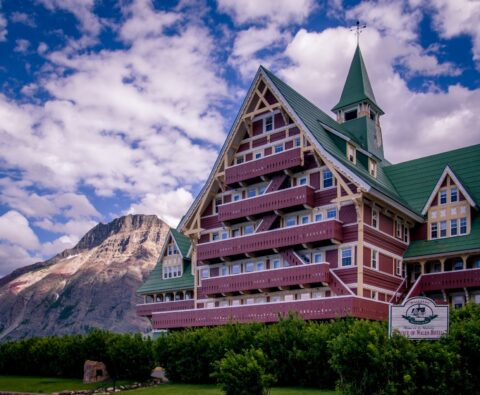 Prince Of Wales Hotel In Waterton National Park, AB