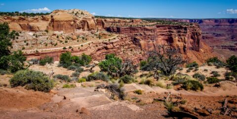 Trail On Dead Horse Point State Park, Moab, UT