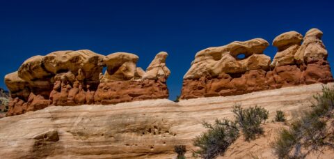 Train Of Goblins in Devils Garden, Grand Staircase Escalante National Monument, UT