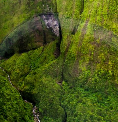 Wai’ale’ale Crater, Blue Hawaiian Helicopters Ride, Kauai Island, HI