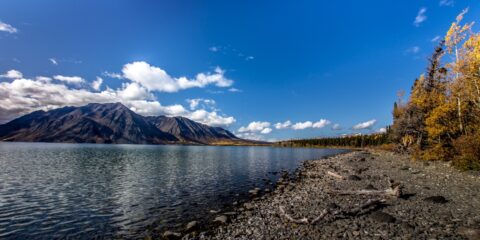 Autumn Scenery At Kathleen Lake, Kluane National Park, YT
