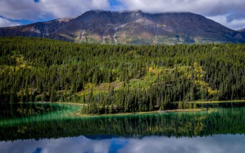 Late Summer On Emerald Lake, Carcross, YT