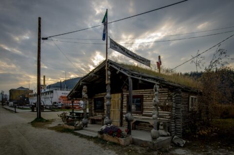 Historic Site “Klondike Spirit” In Dawson City, YT