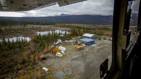 On The Glacier Air Tour, Taking Off From Silver City, YT