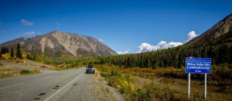 On The Haines Highway Near Million Dollar Falls Campground, YT