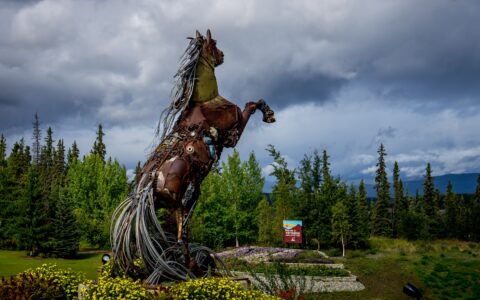 The Whitehorse Horse Statue, YT