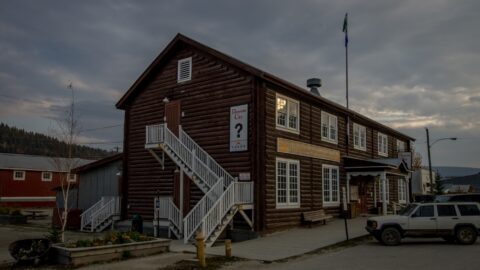 Visitor Center In Dawson City, YT