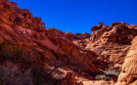 Mouse’s Tank Trail In Valley Of Fire State Park, NV