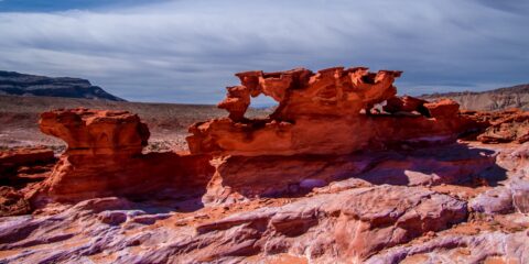 Rock With A Window In Little Finland, NV