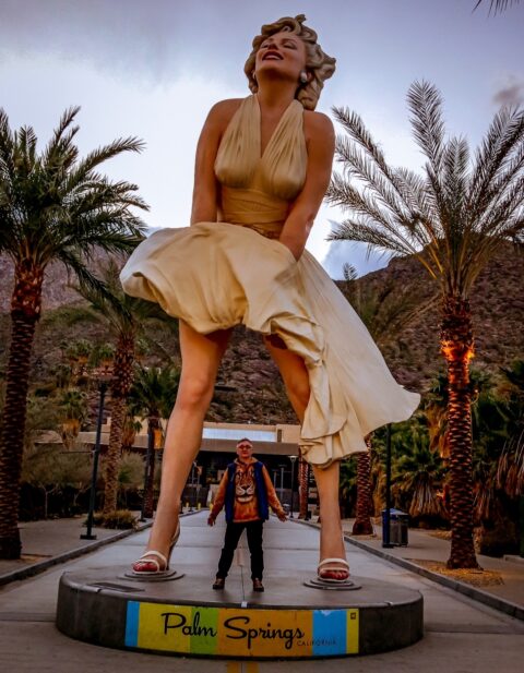 rrasha & Marilyn Monroe In Palm Springs, CA