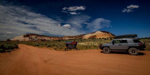 After Long Drive Off-Road, White Pocket, AZ