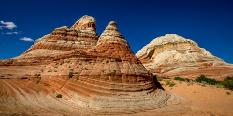 Beautiful Rock Formations In White Pocket, AZ