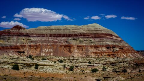 Bentonite Formations Near Intersection Of  Caneville Wash Road and  Scenic Byway 24, UT