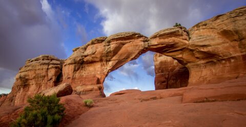 Broken Arch, Arches National Park, UT