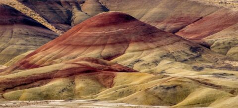 Detail From Painted Hills, John Day Fossil Beds National Monument, OR