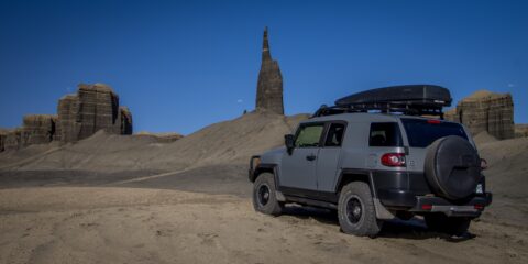 FJ Parked Near Long Dong Silver, UT