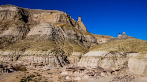 Hoodoo Above Olive Hills In Ah-Shi-Sle-Pah Wilderness Study Area, NM