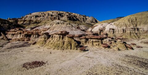 Hoodoo Land In Ah-Shi-Sle-Pah Wilderness Study Area, NM